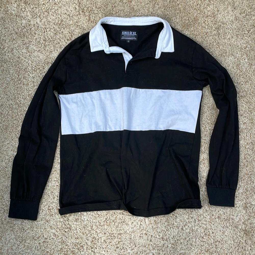 Mens small rugby polo